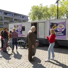 Bezoeker 'Nu nadenken over straks'